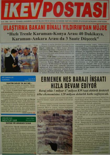 Eylül 2006 Sayı-15