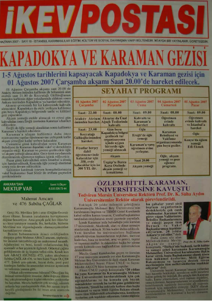 Haziran 2007 Sayı-19