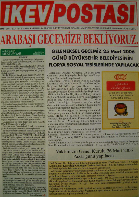 Mart 2006 Sayı-12