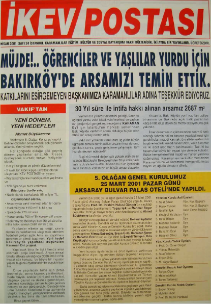 Nisan 2001 Sayı-24