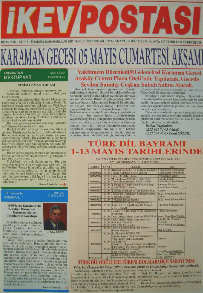 Nisan 2007 Sayı-18